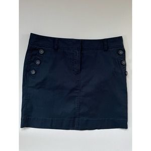 Vineyard‎ Vines Navy Mini Skirt with Pink Details Size 6